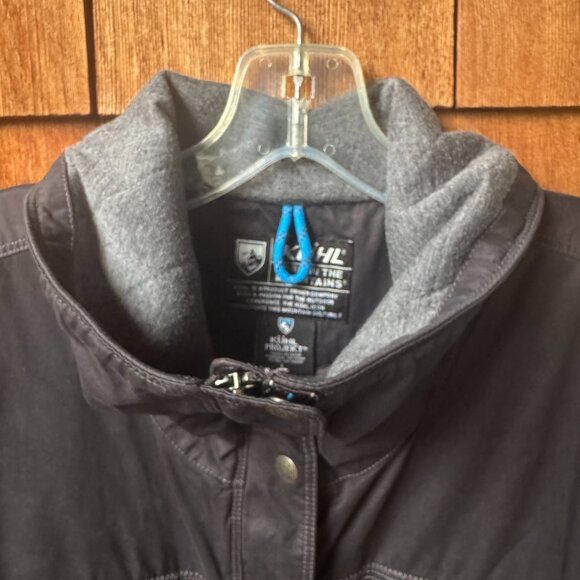 Kuhl Born In The Mountains Black/Gray Projekt Jacket in Women's Large - Picture 6 of 14